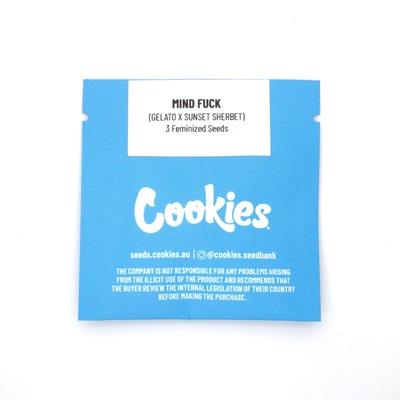 Mind Fuck > Cookies Seedbank | Feminisierte Hanfsamen  |  Indica